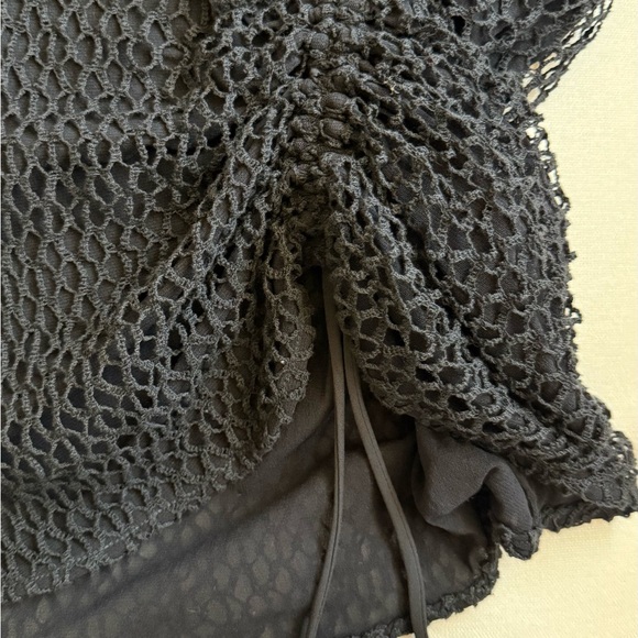 IRO Mesh Ruched Top - Picture 2 of 4